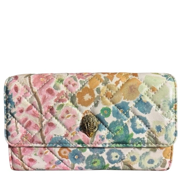 Kurt Geiger Floral Couture Mini Crossbody with Matching Card Holder Set. NWOT - Picture 2 of 5